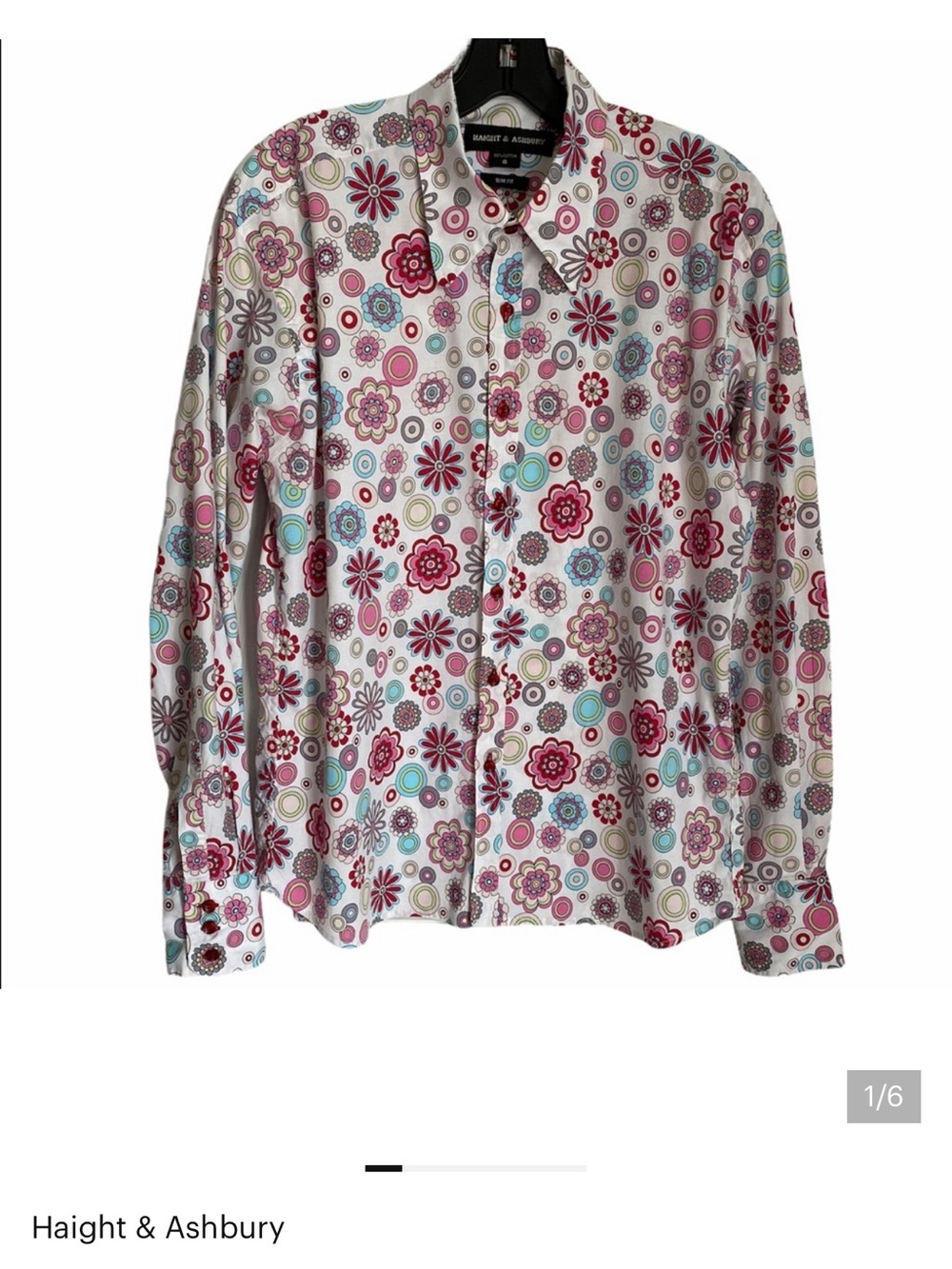 FLOWER POWER SHIRT BY HAIGHT & ASHBURY